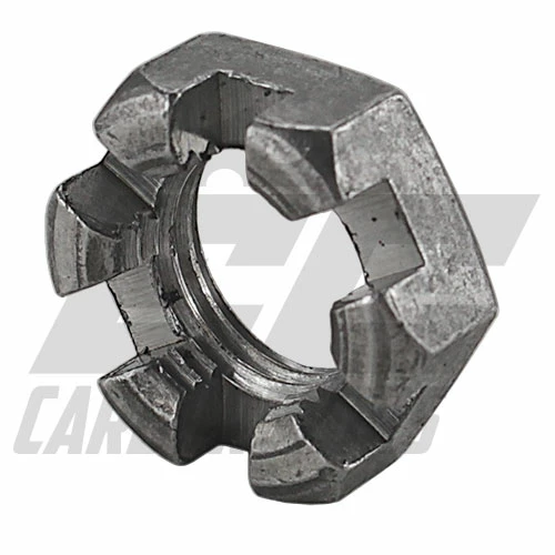EC Carburetors 1/2-20 King Pin Slotted Jam Nut (Castle Nut)