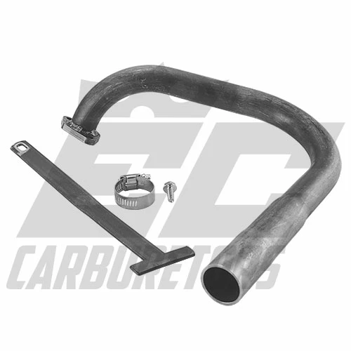 EC Carburetors .960 Thick Wall Karting Exhaust Header For Honda GX200/Clone/Predator