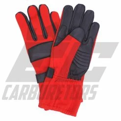 EC Carburetors Red Kart Racing Gloves - Large
