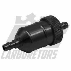 EC Carburetors Billet Aluminum Fuel Filter - Black