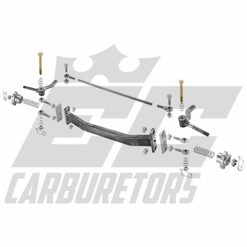 EC Carburetors 42-Inch Outlaw Drop Front Axle Using Front Brakes And 7-Inch Wheels